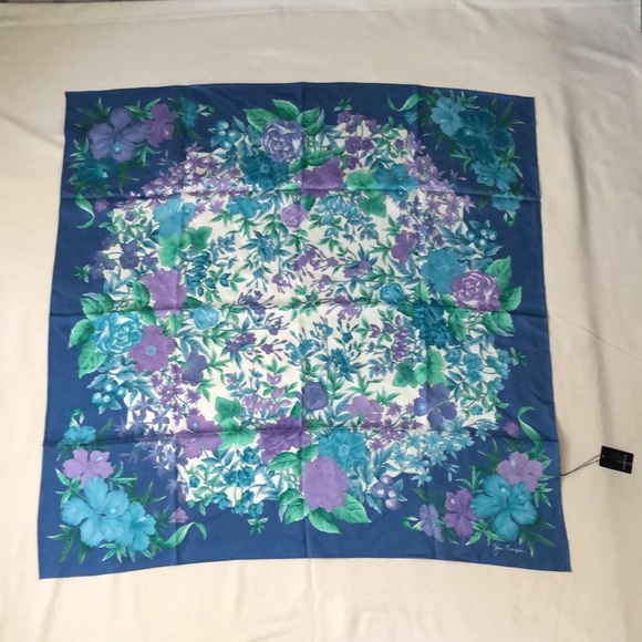 Vintage Jim Johnson Pure Silk Wrap - Picture 7 of 11